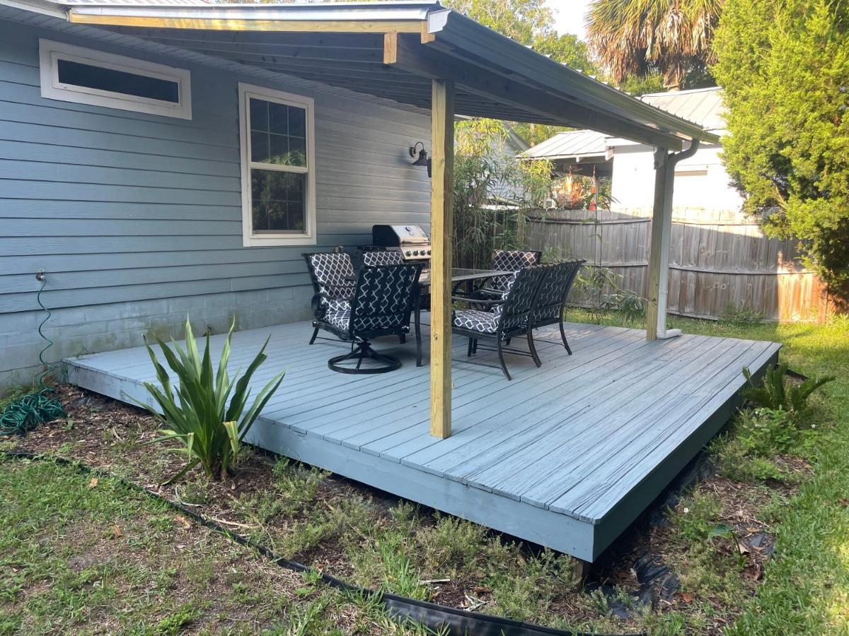 Modern, Upscale, And New Blue Bungalow In The Heart Of Downtown St Augustine Сент Августин Екстериор снимка